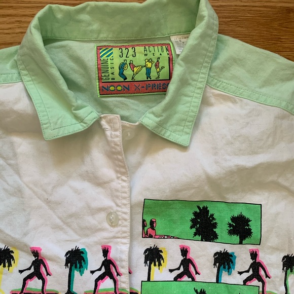 🌿SOLD🌿Vintage Button Up - Picture 2 of 2